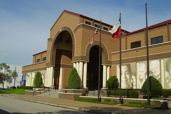 The front of The Health Museum in Houston